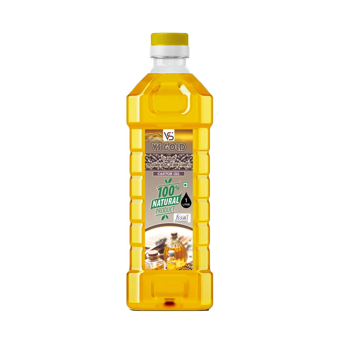 VS Gold Castor Oil 1 Litre VS OilMill